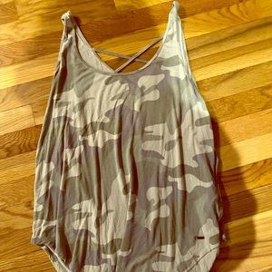 Hollister Camo Racerback Shirt *3/$30